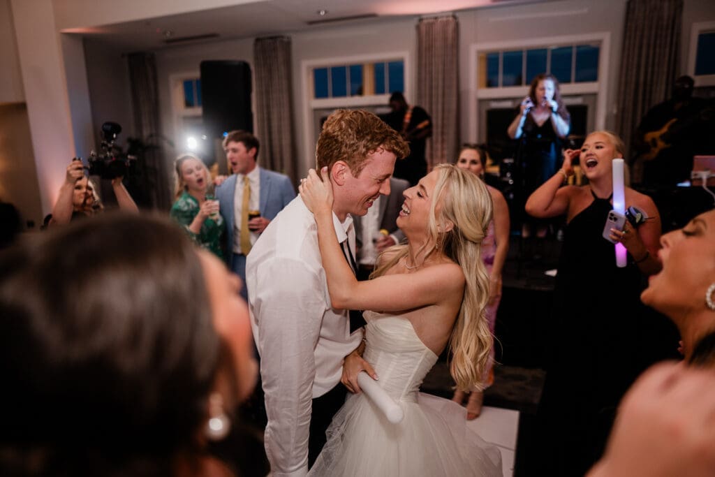 reception dancing