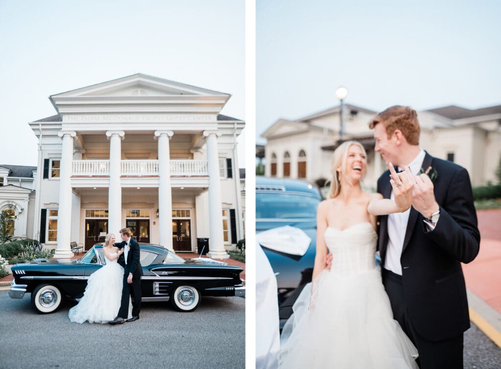 bride and groom portraits