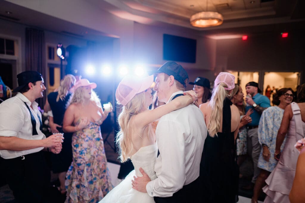 reception dancing