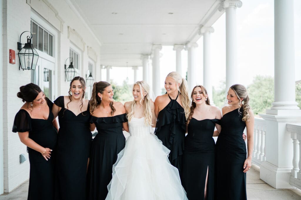 Bride and Bridemaids