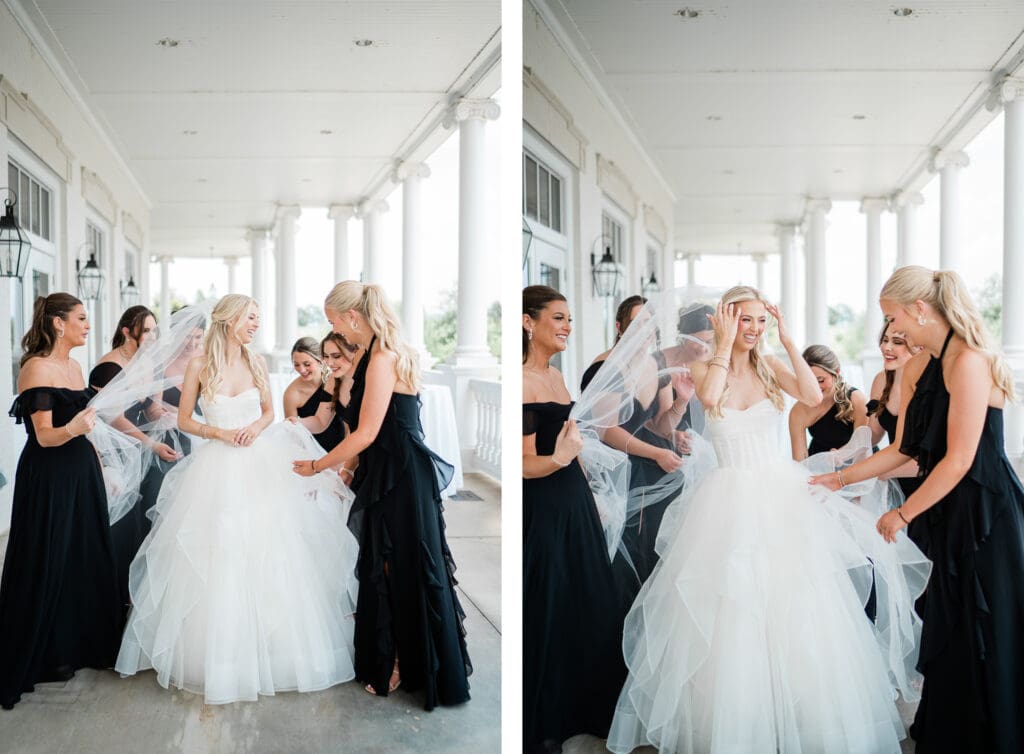 Bride and Bridemaids Huntsville Alabama