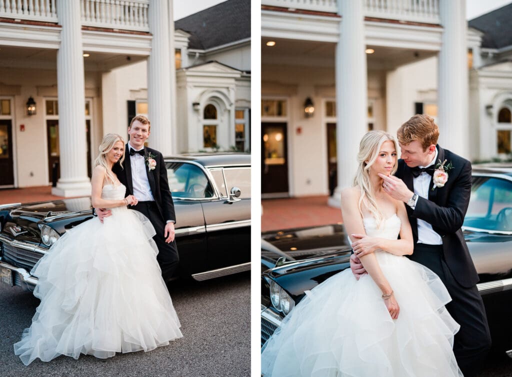 Bride and groom portraits