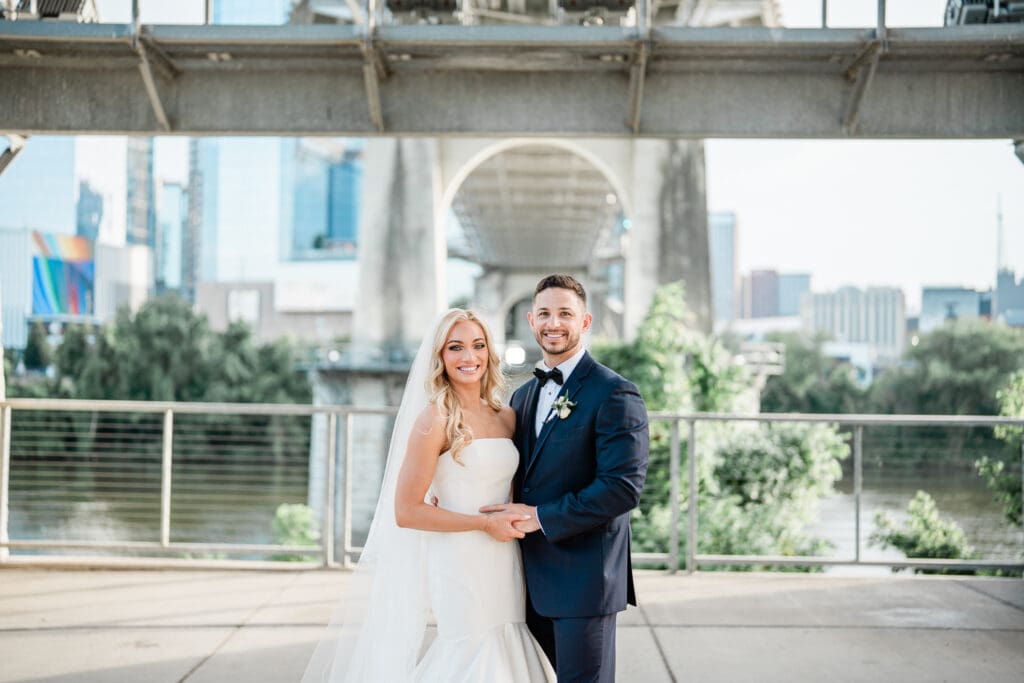 Bride and Groom Portraits Nashville Tennessee