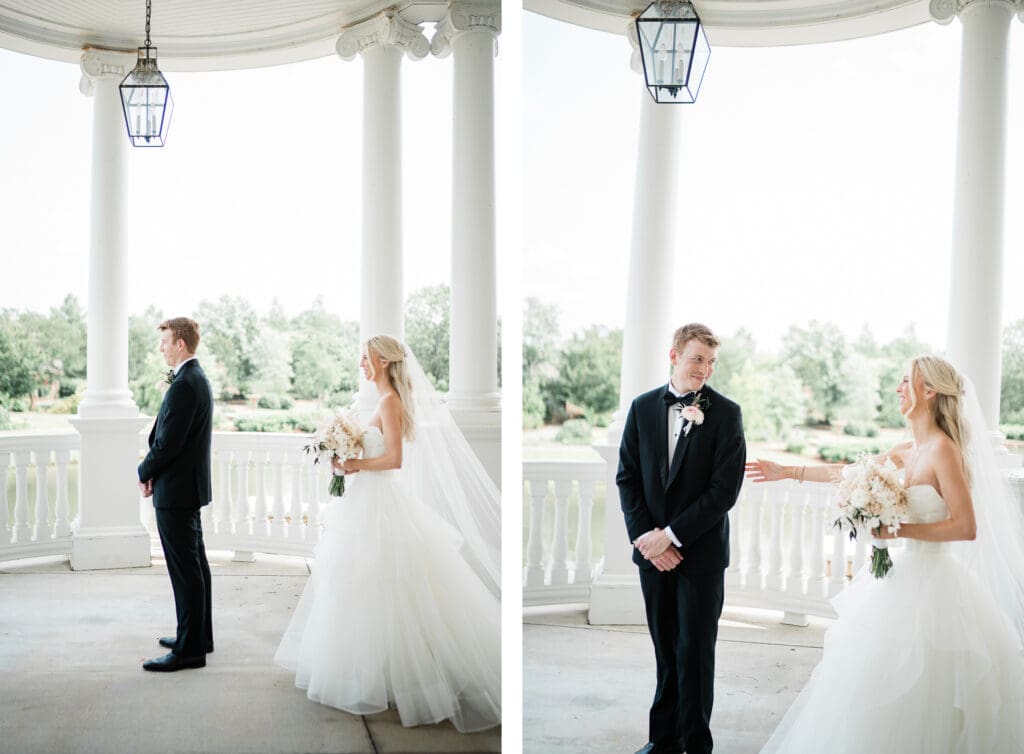 Bride and Groom First Look