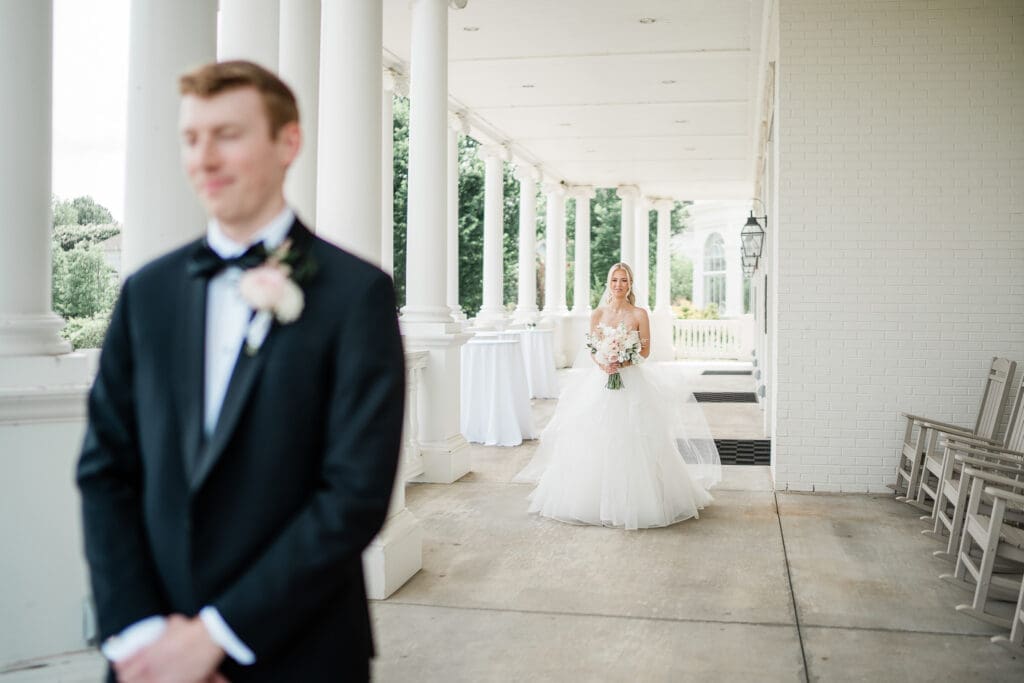 Bride and Groom First Look