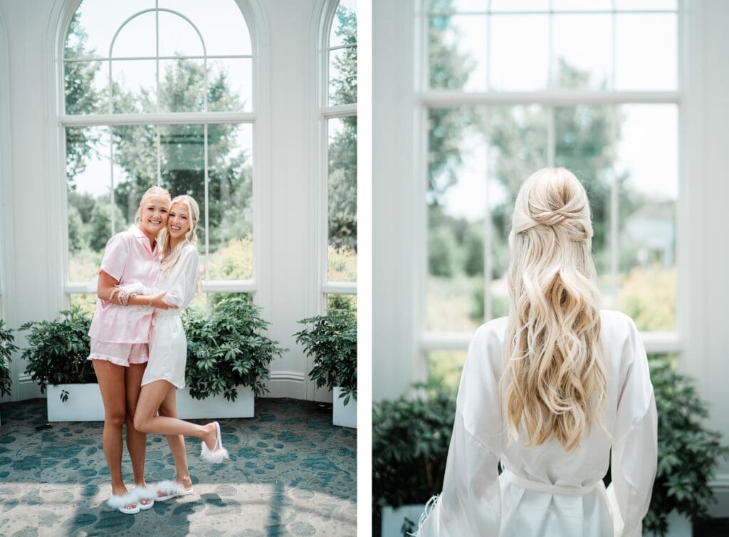 Bride and Maid of Honor 