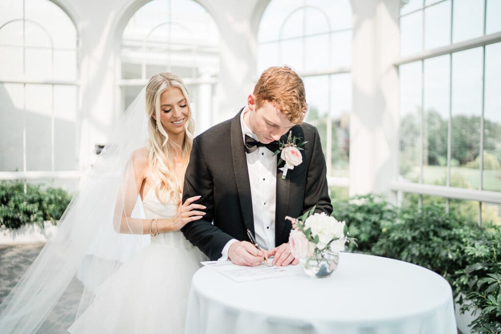 Marriage certificate